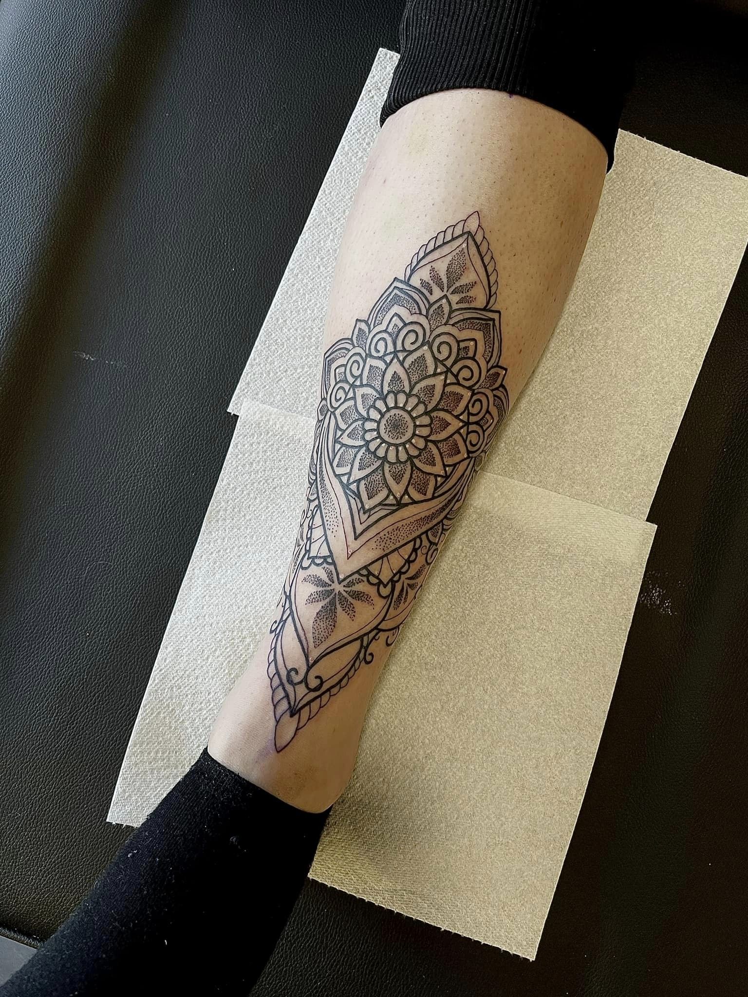 image of dot-work mandala